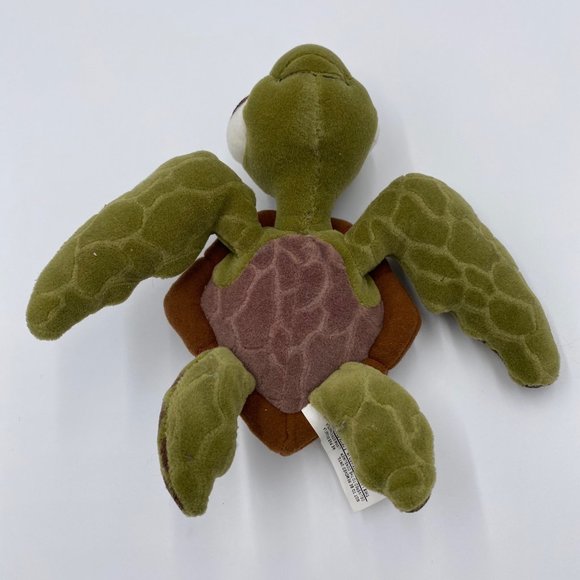 Disney Store Finding Nemo SQUIRT Sea Turtle Plush 6" Mini Bean Bag Stuffed Toy - Picture 4 of 6